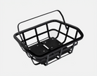 Matte black aluminum rear basket for Euphree ebikes, MIK or Original, 50lb capacity