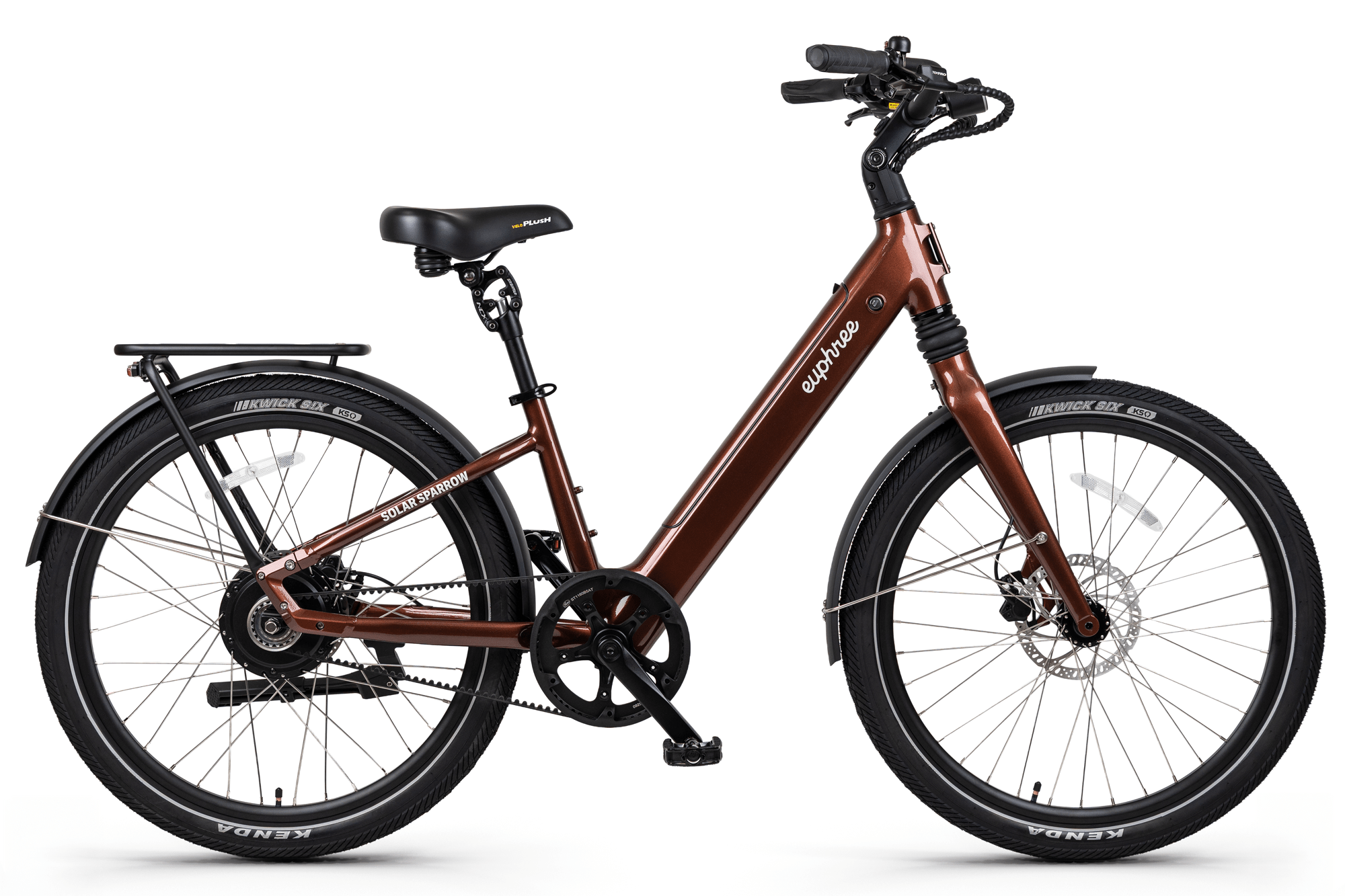 Solar Sparrow Americano lightweight belt-drive electric bike